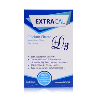 Extracal + D3 - 28 Tablets