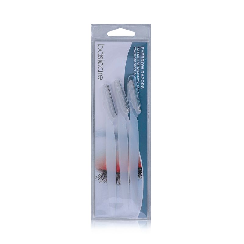 Basicare Basicare BC1246 Eyebrow Razors - 3 Pieces