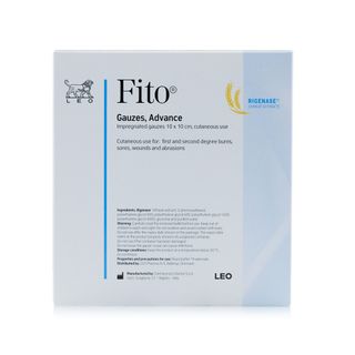 Fito Advance Impregnated Gauze Dressings 10 x 10 cm - 10 Pieces