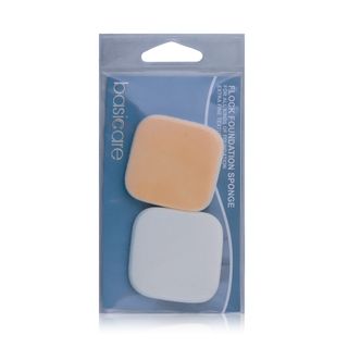 Basicare BC1106 Flocked Foundation Sponges - 2 Pieces