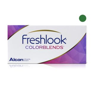 FreshLook ColorBlends Green Monthly Contact Lenses - 2 Lenses
