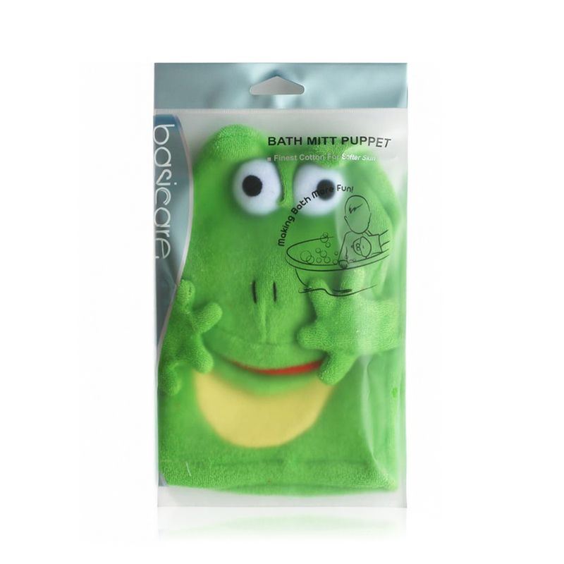 Basicare BC2201 Frog Bath Mitt for Children - 1 Piece