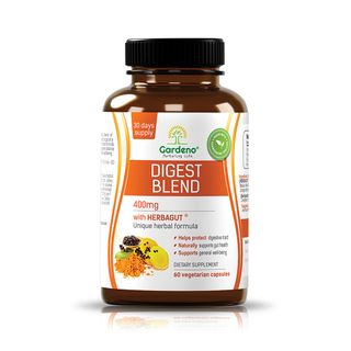 Gardeno Digest Blend Herbagut 14-Herb Formula 400 mg - 60 Vegetable Capsules