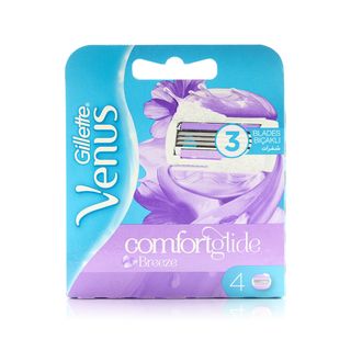 Gillette Venus ComfortGlide Breeze Razor Blade Refill Cartridges - 4 Cartridges