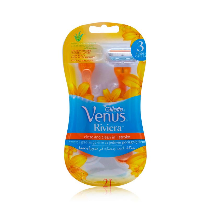 Gillette Venus Gillette Venus Riviera Women's Disposable Razors - 2 Razors