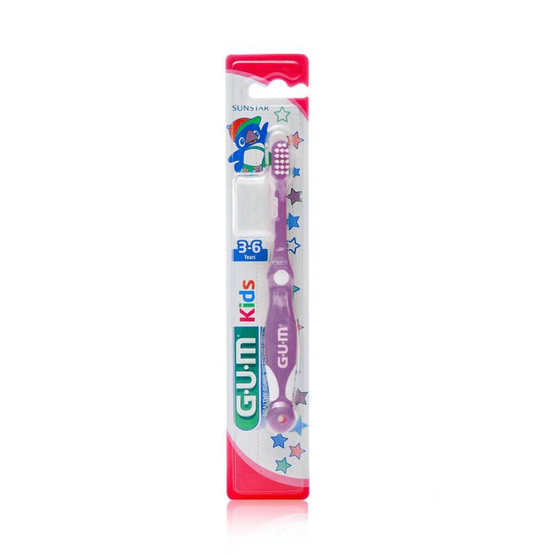 GUM Kids 901 Toothbrush for Ages 3-6 Years - 1 Piece