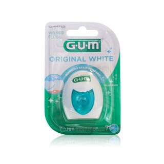 GUM Original White 2040 Waxed Dental Floss 30 m - 1 Dispenser