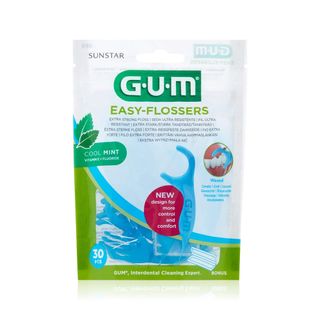 GUM Easy Flossers 890 Cool Mint - 30 Flossers