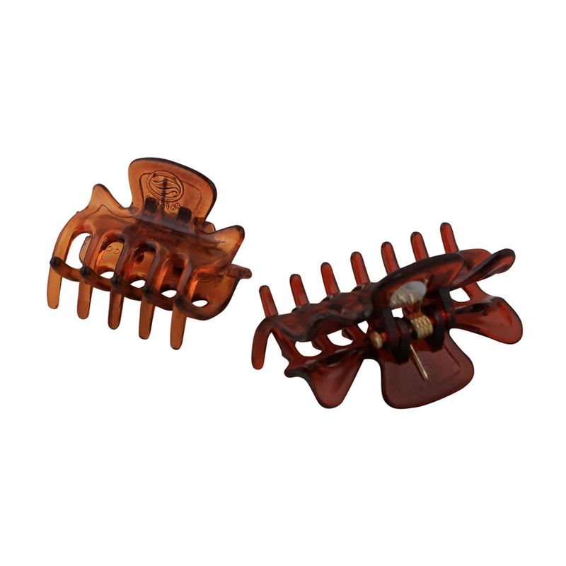 Marina Small Brown DM Hair Clip - 1 Piece