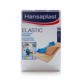 Hansaplast Elastic Extra-Flexible Wound Plasters - 100 Strips