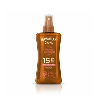 Hawaiian Tropic Glowing Protection Dry Oil SPF 15 - 200 ml