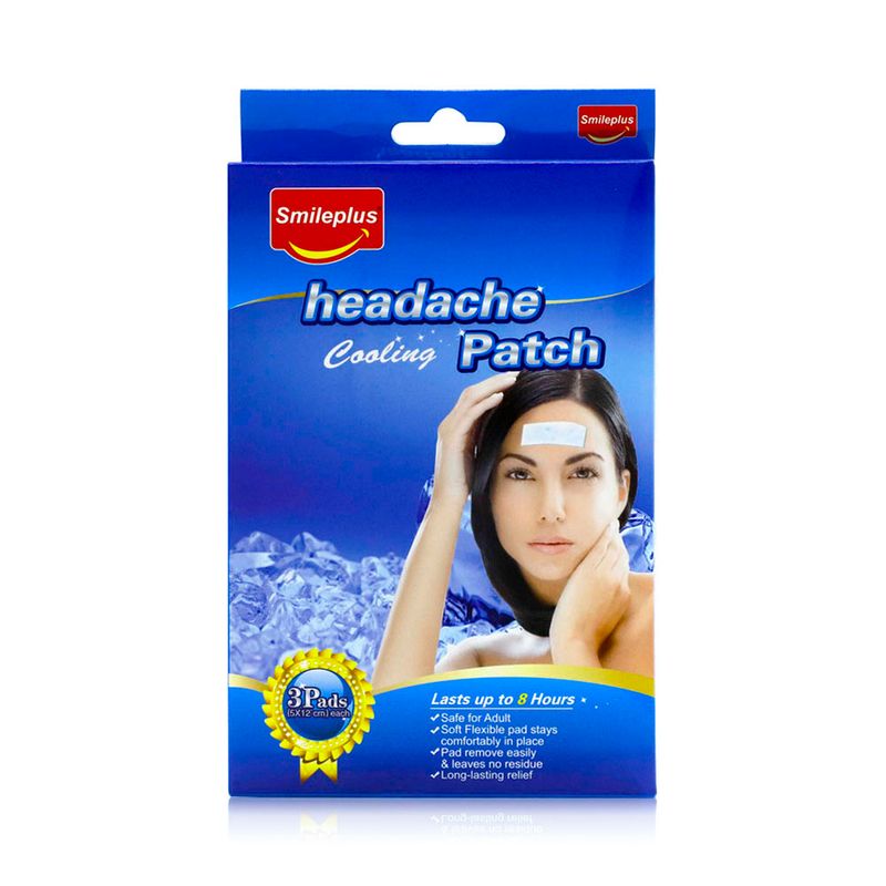 Smileplus Smileplus HY3060 Adult Headache Cooling Patches - 3 Patches