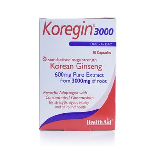 HealthAid Koregin 3000 Korean Ginseng - 30 Capsules