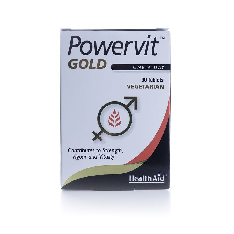 HealthAid HealthAid PowerVit Gold Men's Vitality - 30 Tablets