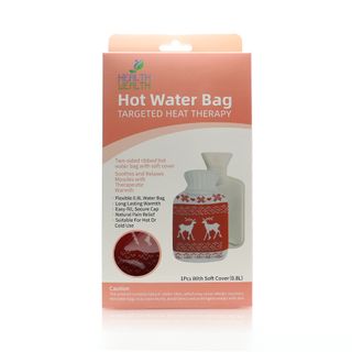 Health Wealth Natural Rubber Hot Water Bag - 1 Piece