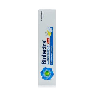 Biolectra Magnesium 243 mg Forte Lemon Effervescent Tablets, 20 Tablets