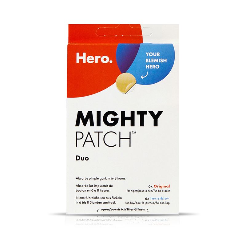 Hero Hero Mighty Patch Duo Original + Invisible+ - 12 Patches