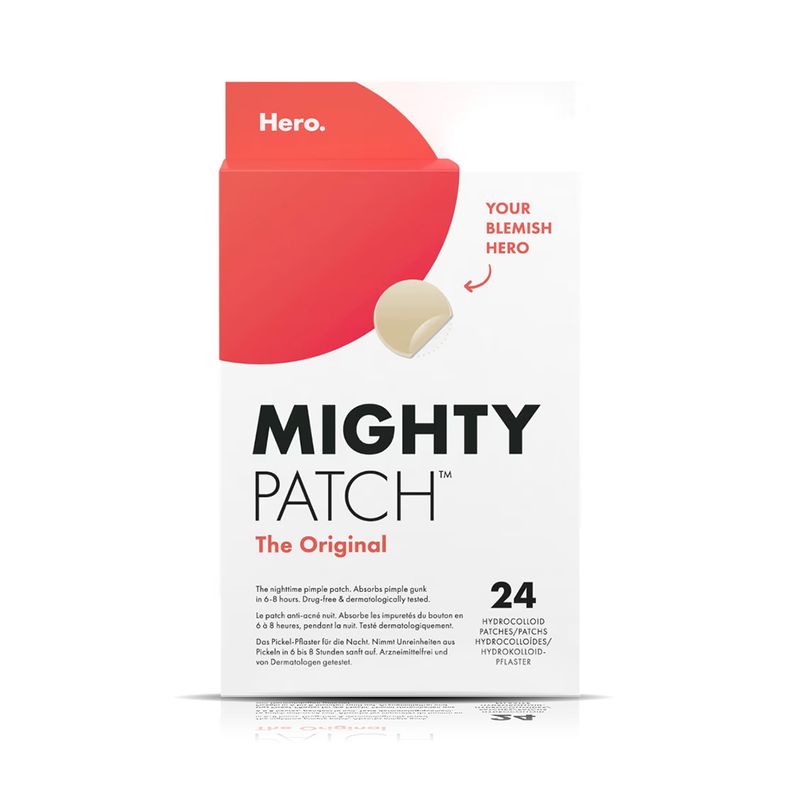 Hero Hero Mighty Patch Original Hydrocolloid Acne Patches - 24 Patches