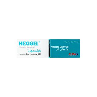 Hexigel Chlorhexidine 1% Antiseptic Oral Gel - 15 g