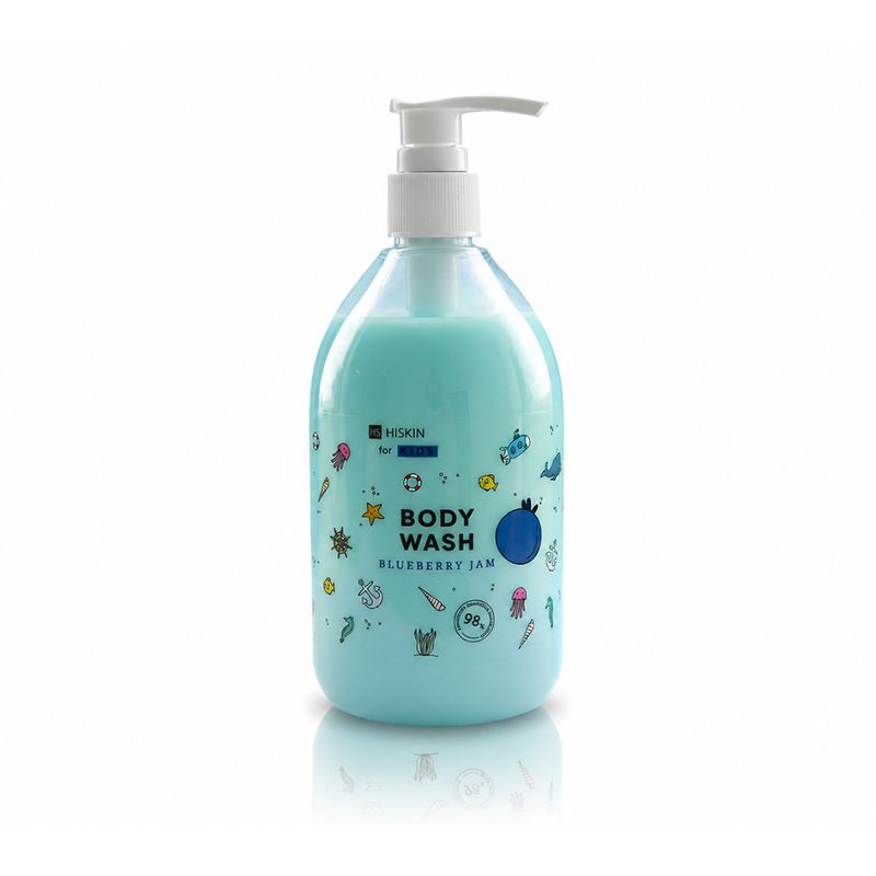 HISKIN Kids Blueberry Jam Body Wash - 400 ml