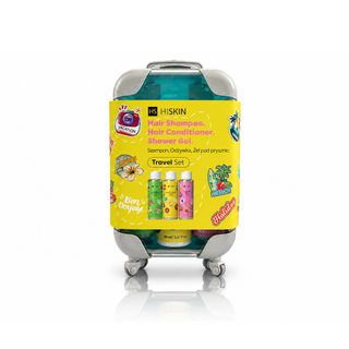 HISKIN Travel Set Shampoo, Conditioner & Shower Gel - 3 x 95 ml