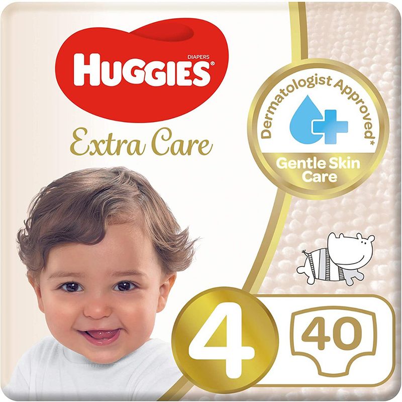 Huggies Huggies Ultra Comfort Taped Diapers Size 4 (8-14 kg) - 40 Diapers