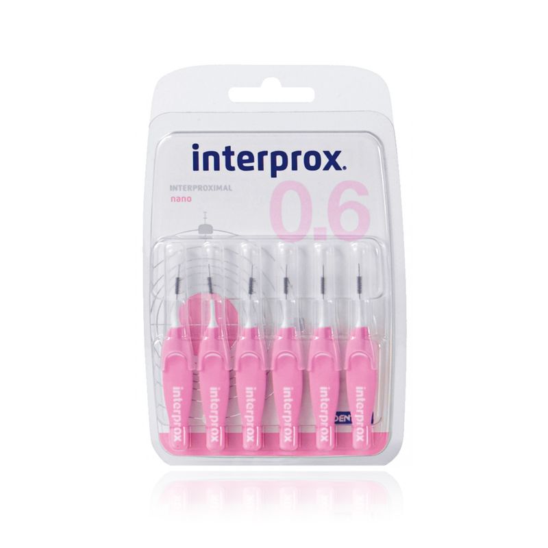 Interprox Nano Interdental Brushes 0.6 mm - 6 Brushes
