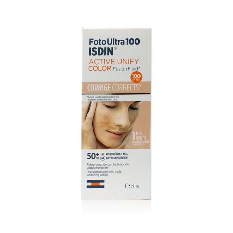 ISDIN FotoUltra 100 Active Unify Color Fusion Fluid SPF 50+ - 50 ml