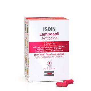 ISDIN Lambdapil Anti-Hair-Loss Food Supplement - 60 Capsules