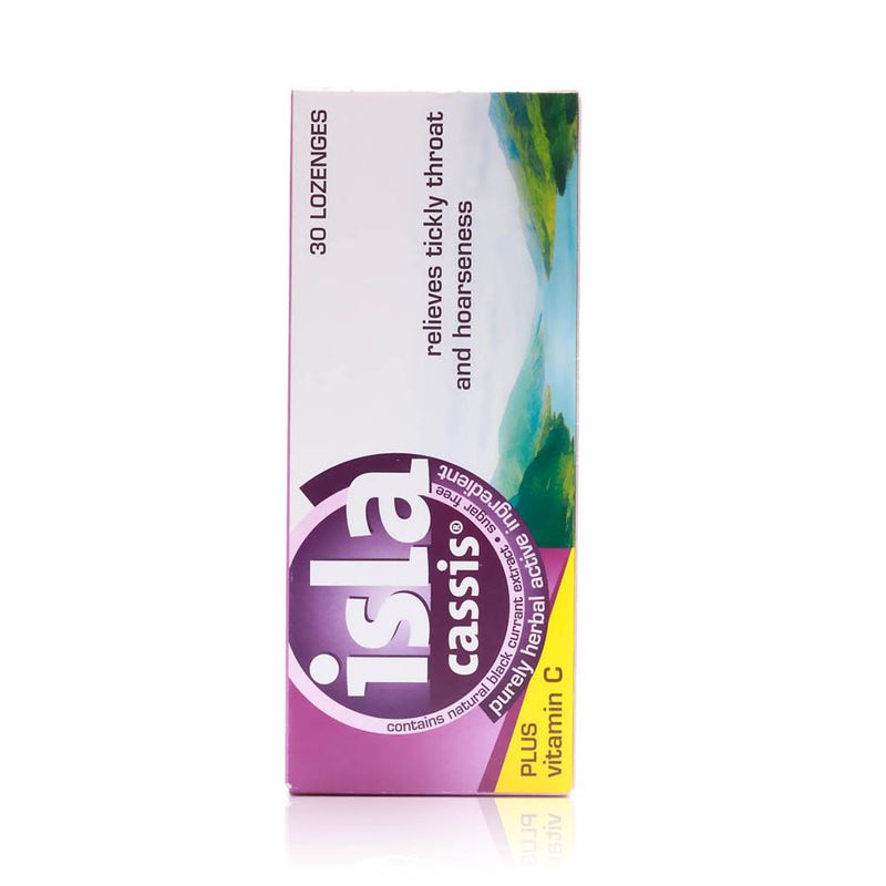 isla Isla cassis Blackcurrant Lozenges - 30 Lozenges