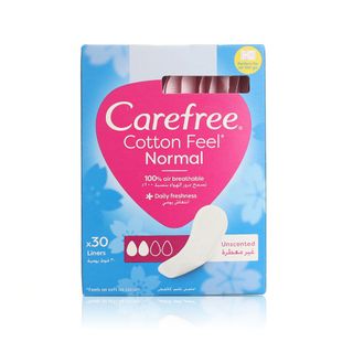 Carefree Breathable Individually Wrapped Panty Liners - 30 Liners