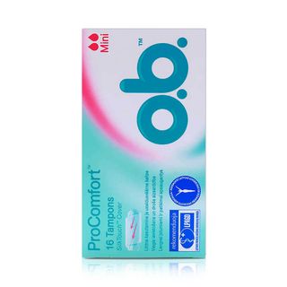 O.b. ProComfort Mini Non-Applicator Tampons - 16 Tampons