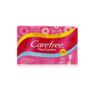 Carefree FlexiComfort Fresh Scent Pantyliners - 40 Liners