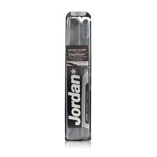 Jordan Expert Clean Soft Manual Toothbrush with Travel Case - 1 Toothbrush