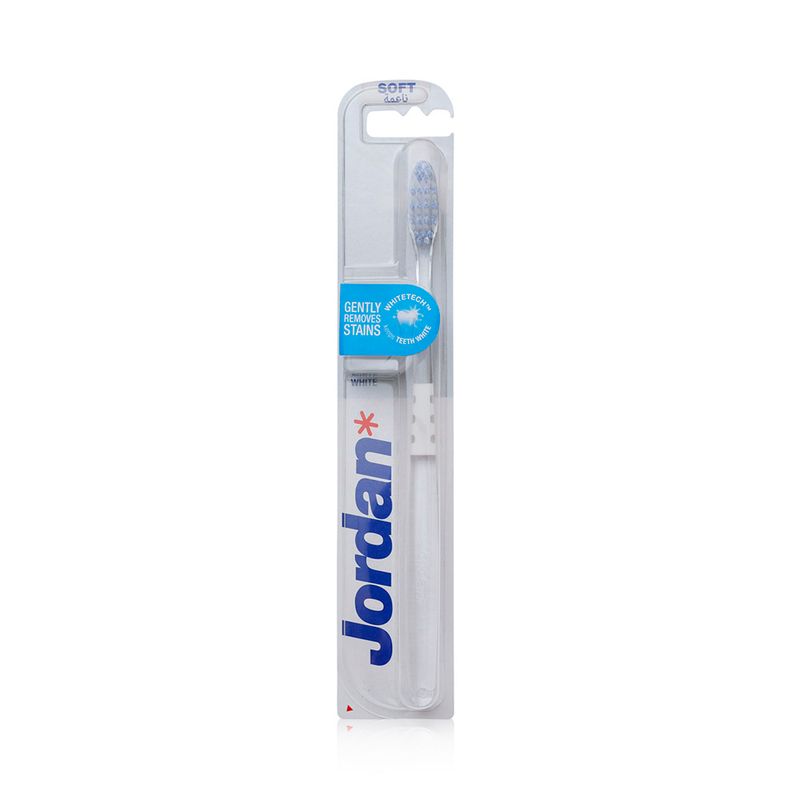 Jordan Target White Soft Manual Toothbrush - 1 Toothbrush