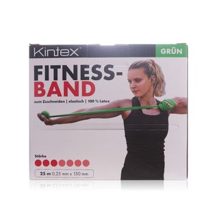 Kintex Fitness Resistance Band Green - 25 m x 15 cm bulk roll