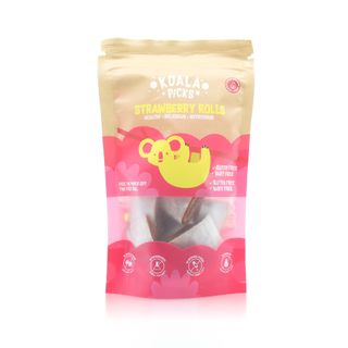 Koala Picks Strawberry Fruit Rolls, Gluten-Free & Dairy-Free - 66 g (12 Pieces)