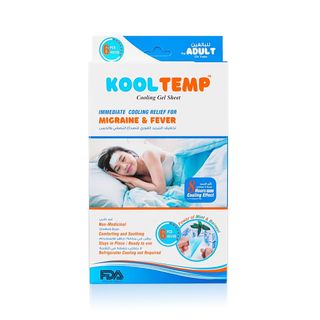 Kool Temp Adult Cooling Gel Sheets - 6 Sheets