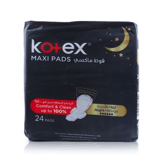 Kotex Maxi Night Time Pads - 24s