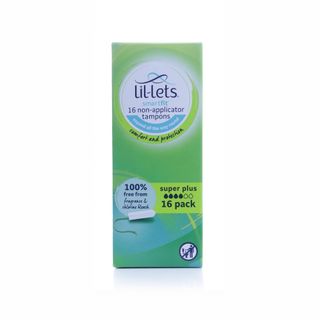 Lil-Lets Non-Applicator Tampons Super Plus 16S (650)