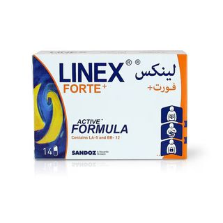 Linex Forte Probiotic - 14 Capsules
