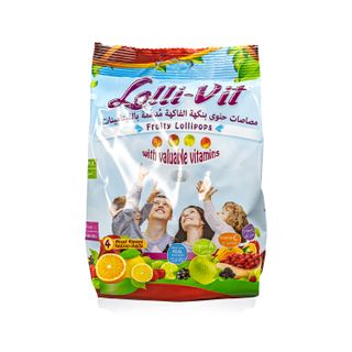 Lolli-Vit Fruity Vitamins Lollipops - 15 Lollipops (150 g)