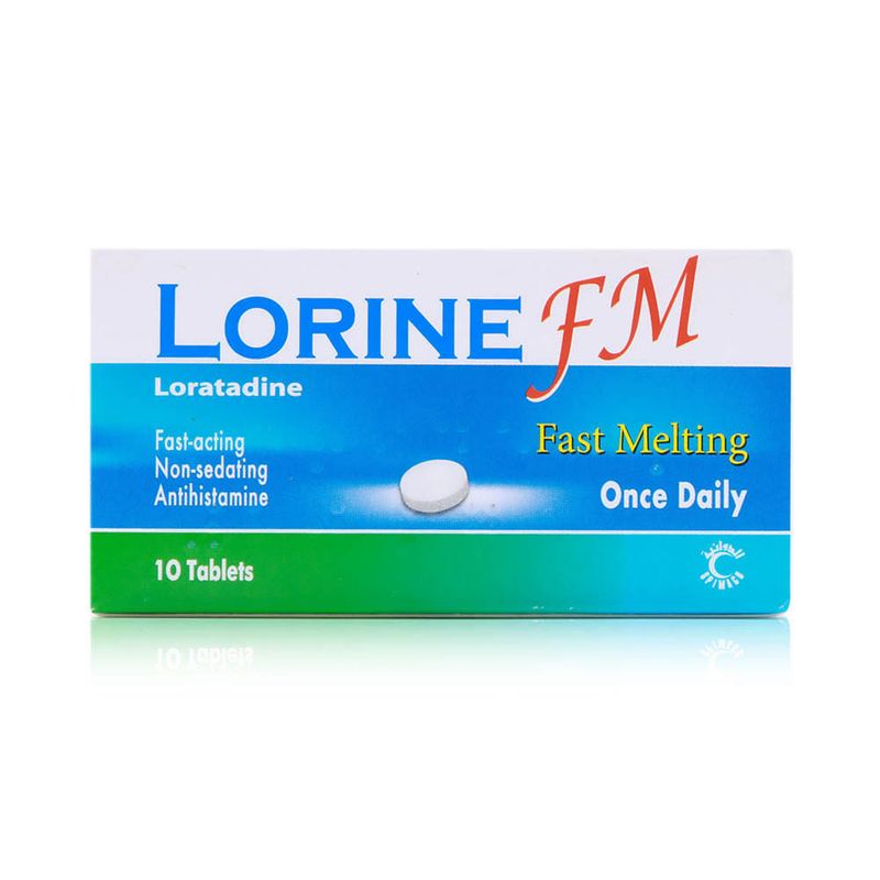 Lorine Lorine FM Loratadine 10 mg Orally Disintegrating Tablets - 10 Tablets