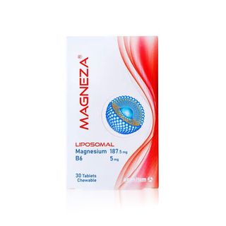 Magneza Liposomal Magnesium + Vitamin B6 Chewable - 30 Tablets