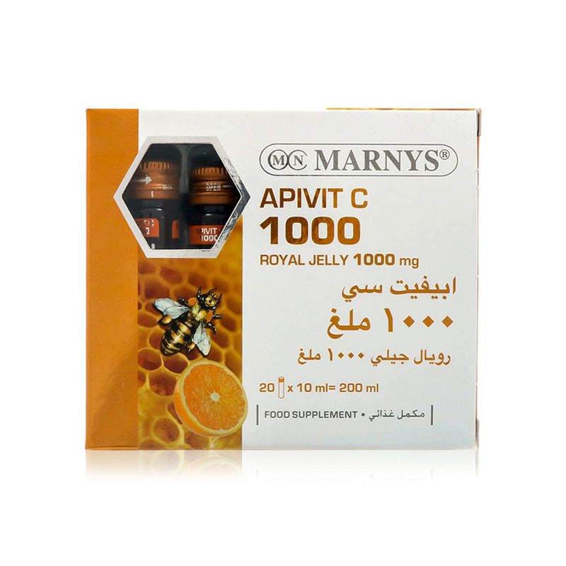 MARNYS MARNYS Apivit C 1000 Royal Jelly + Vitamin C - 20 x 10 ml