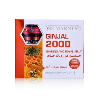 Marnys Ginjal 2000 - Royal Jelly & Ginseng - 20 Vials