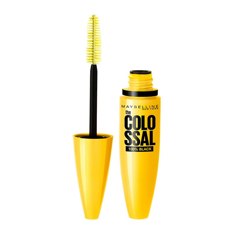 Maybelline New York Maybelline New York The Colossal Volum' Express 100% Black Washable Mascara - 10.7 ml