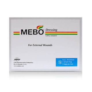 MEBO Wound Dressings 40 x 60 mm - 5 Bags