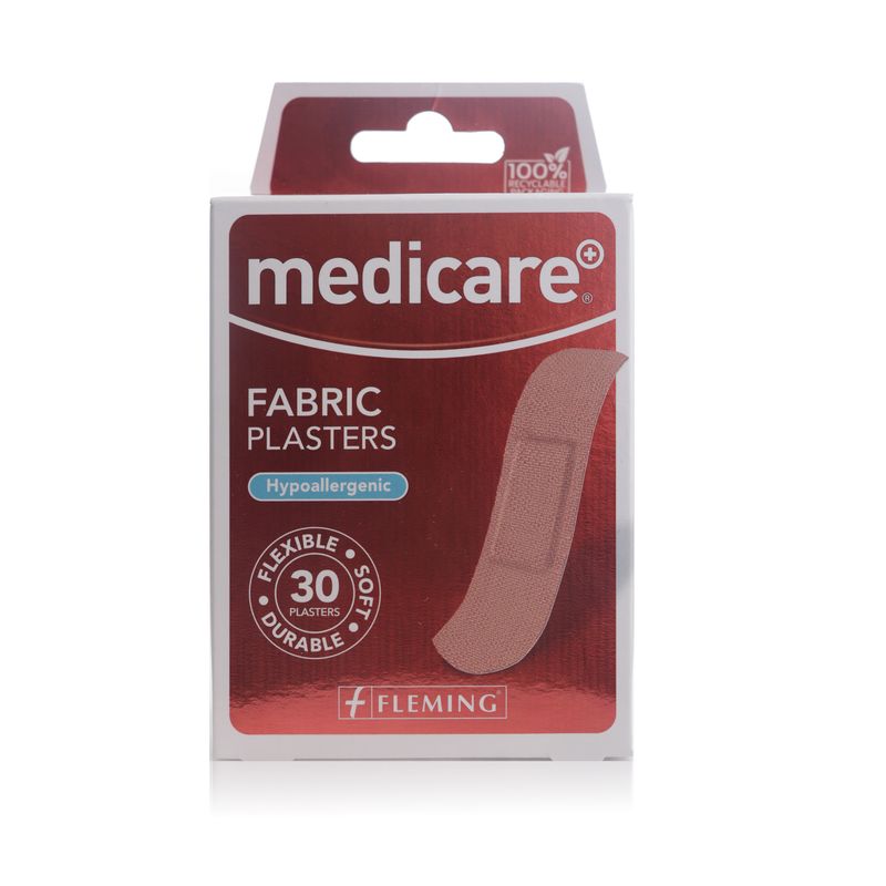 Medicare Medicare Fabric Plasters 19 x 76 mm - 30 Plasters