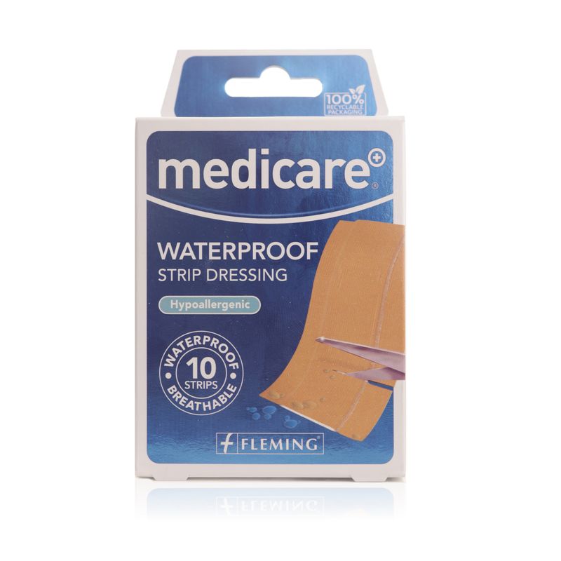 Medicare Medicare Waterproof Strip Dressings 6 x 10 cm - 10 Strips